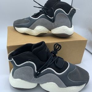 Adidas Originals Crazy BYW Men's Black Gray Sz 10